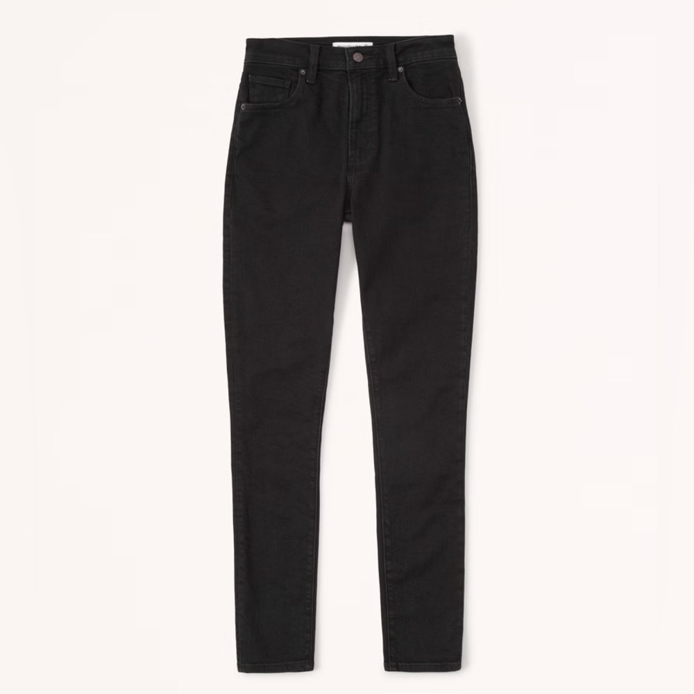 Abercrombie & Fitch High Rise Super Skinny Ankle Jean